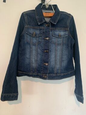 Place Dark Blue Denim Jean Jacket